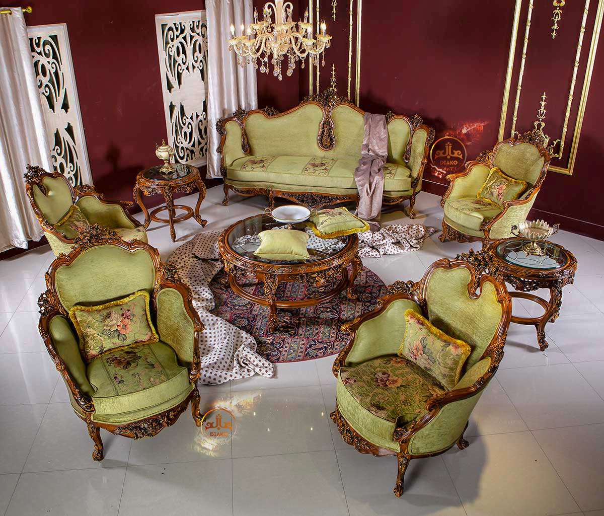 مدل مبل کلاسیک ساده