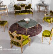 مبل چیپندل طلایی
