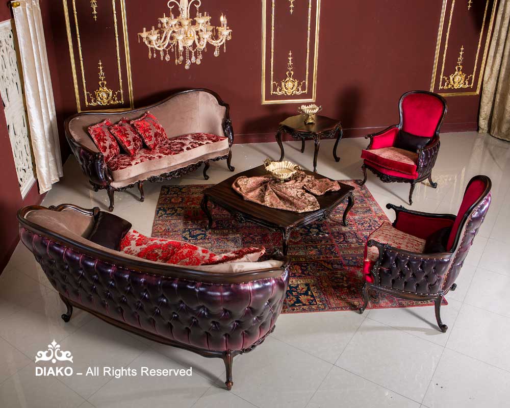 مبل کلاسیک چرمی