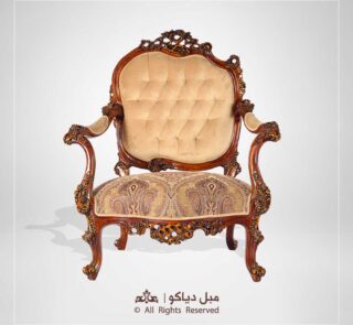 مبل پشت تخت کلاسیک